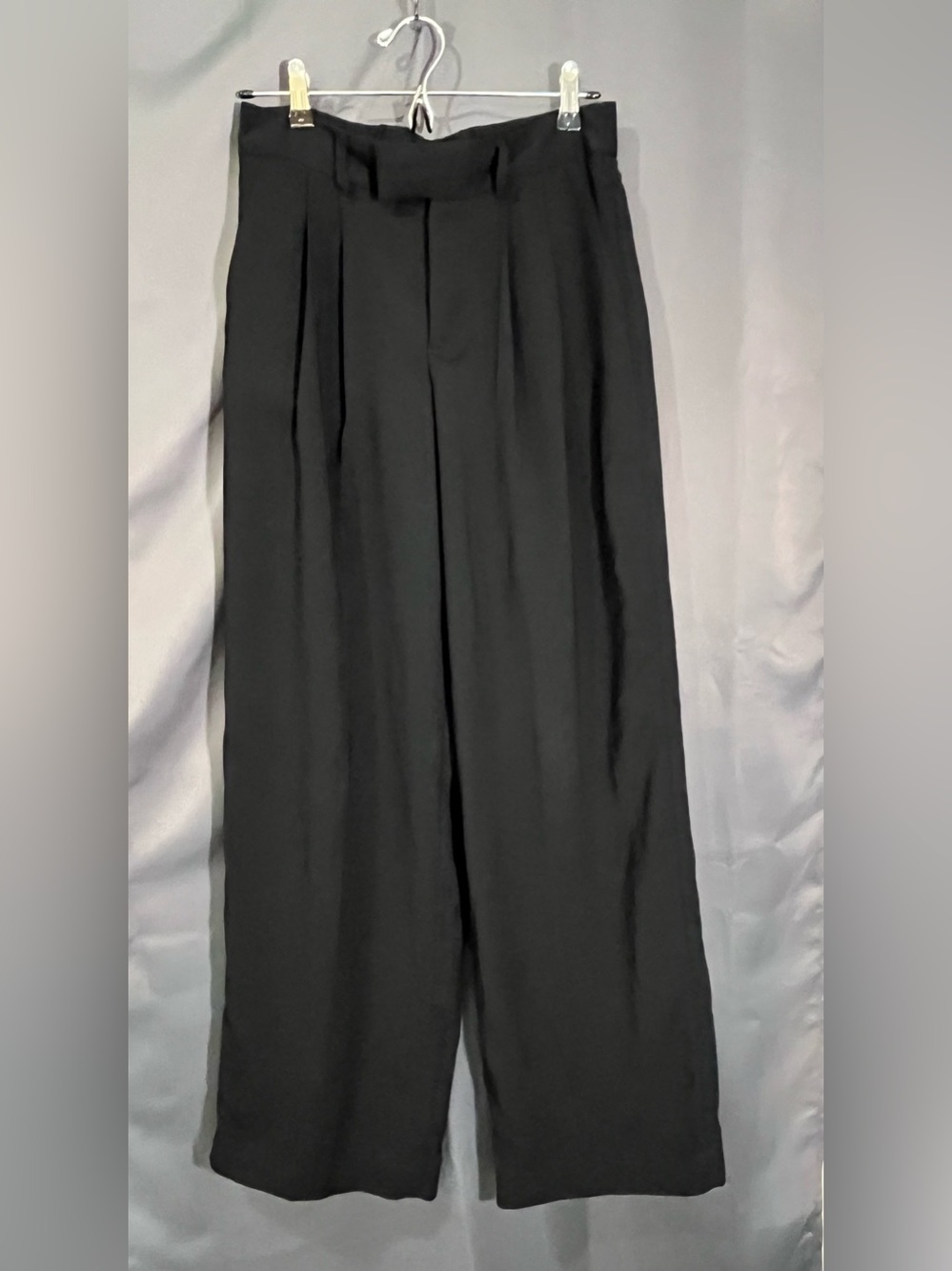a new day: Black High-Waist Wide Leg Trousers